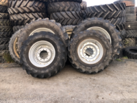 Full Set MF/Valtra Wheels - 620/70R42 & 480/70R30