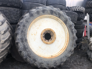 Full Set NH Row Crop Wheels With Alliance Tyres