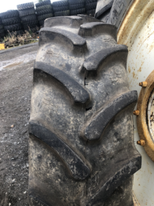 Full Set NH Row Crop Wheels With Alliance Tyres