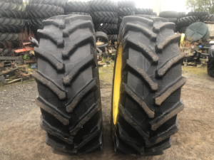 Full Set John Deere Wheels - 540/65R38 & 480/65R24